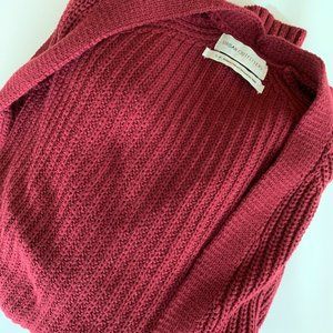 Urban Outfitters Burgundy Cardigan